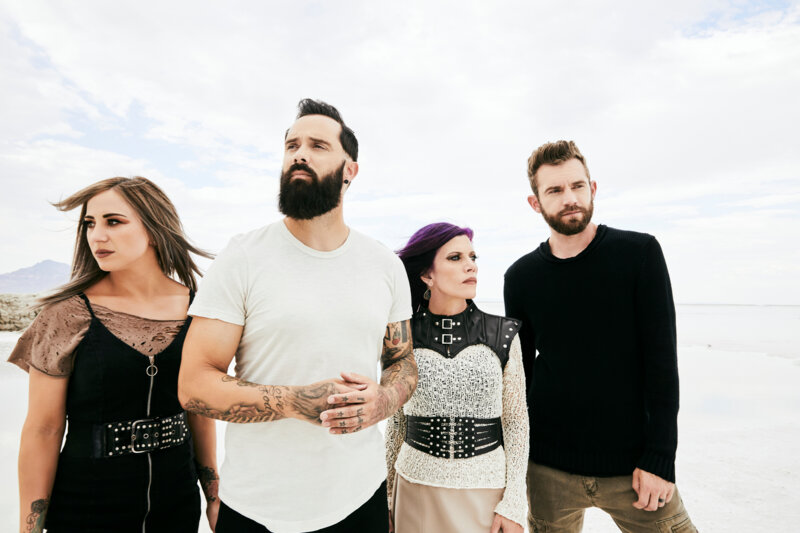 Skillet Schicksalstage mit Skillet Im Frühjahr kommt die Band auf