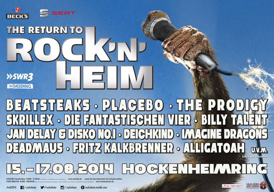 News-Titelbild - Gewinne ein Festival-Paket für Rock'n'Heim inklusive VIP-Tickets