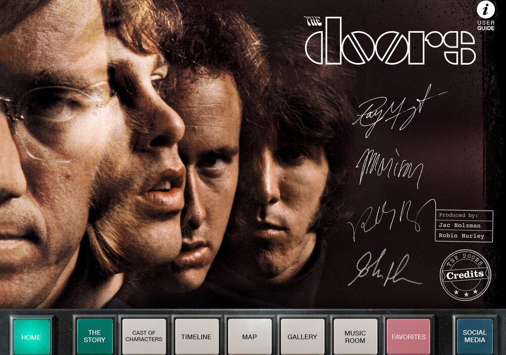 News-Titelbild - Pünktlich zu Jim Morrisons 70. Geburtstag: The Doors App in erweiterter Version