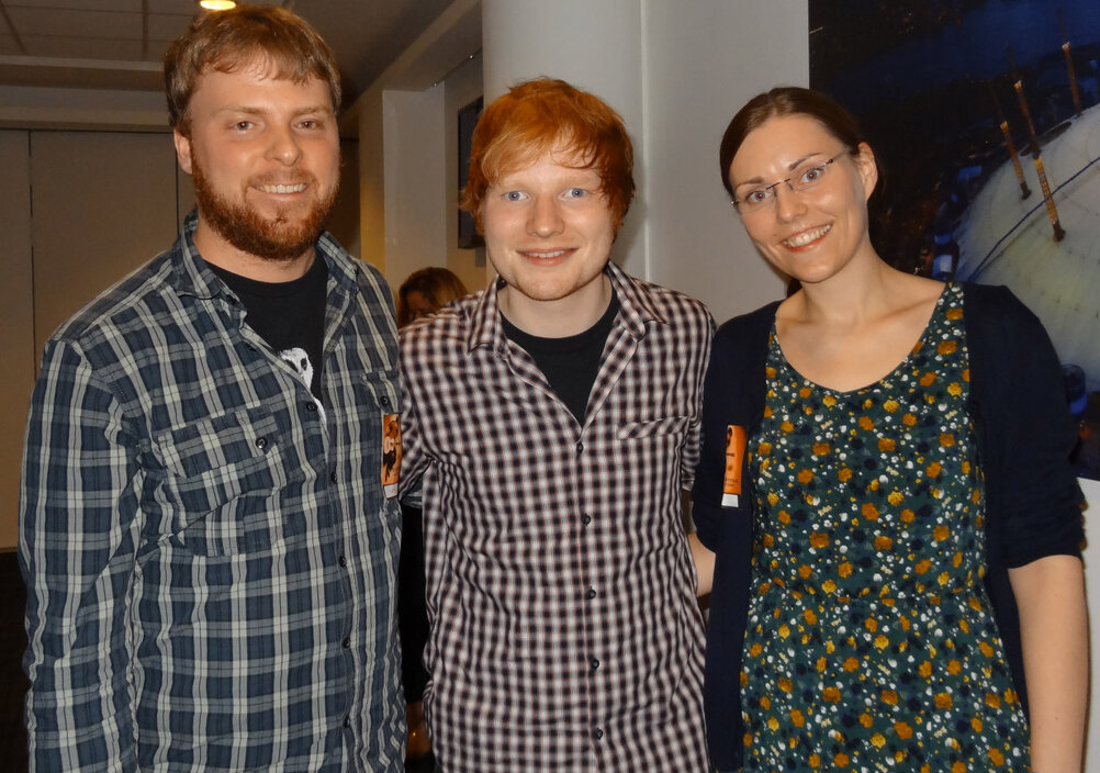 News-Titelbild - Erlebnisbericht: Vanesssa und Benjamin aus Münster trafen Ed Sheeran in London