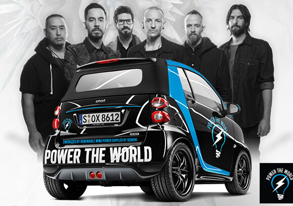 News-Titelbild - Gewinnt einen exklusiven e-Smart "Linkin Park - Power The World Edition"