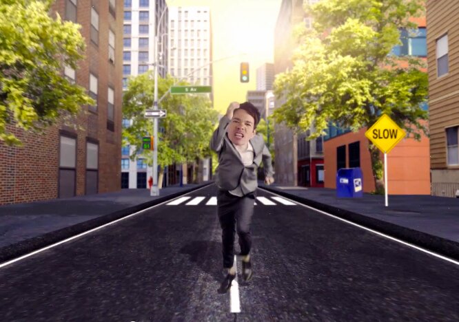 News-Titelbild - Im Audio Visualizer zu "AhHa" machen wir Bekanntschatft mit Nate Ruess' Cartoon-Zwilling