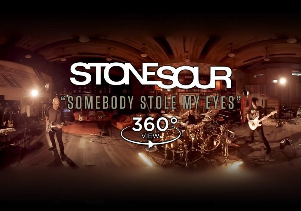 News-Titelbild - In diesem 360°-Video zu "Somebody Stole My Eyes" kommt ihr Stone Sour ganz nah