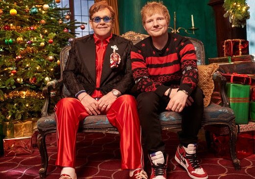 News-Titelbild - Ed Sheeran und Elton John wünschen uns mit ihrer gemeinsamen Single "Merry Christmas"
