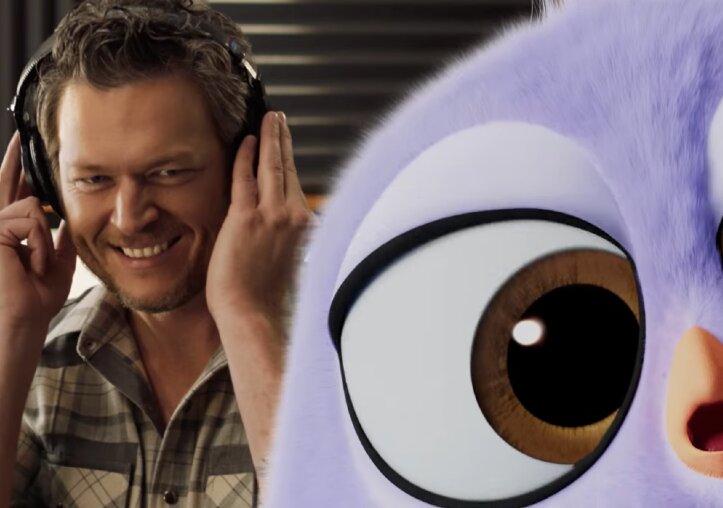 News-Titelbild - Im Musikvideo zu "Friends" bekommt Blake Shelton Besuch von den "Angry Birds"