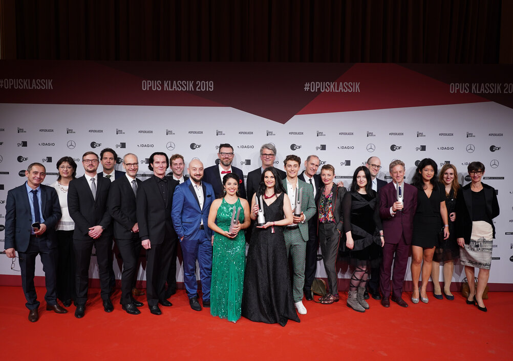 News-Titelbild - OPUS KLASSIK 2019: Warner Music gratuliert den Klassik-Preisträgern