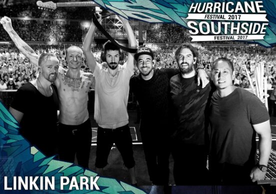 News-Titelbild - Linkin Park sind Headliner bei Hurricane und Southside 2017