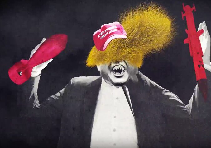 News-Titelbild - Im Lyric Video zu "Troubled Times" knöpfen sich Green Day Donald Trump gehörig vor