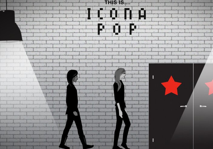 News-Titelbild - Geht Backstage mit Icona Pop