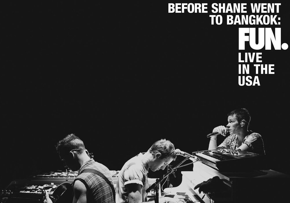 News-Titelbild - "Before Shane Went to Bangkok: fun. Live in the USA" (digitale EP) // Free Download