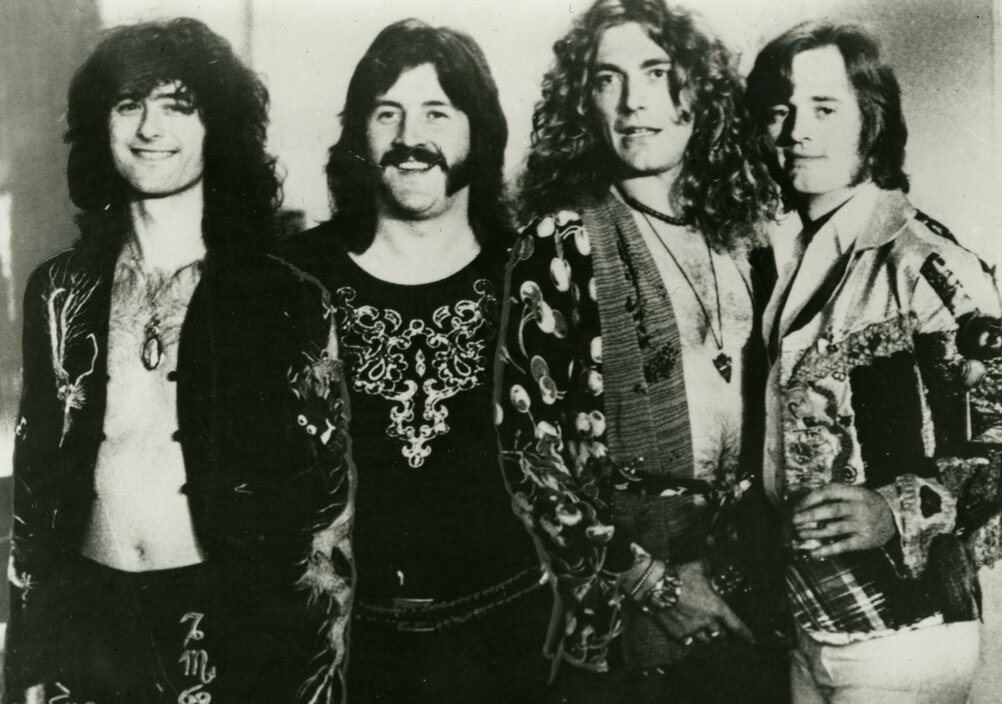 News-Titelbild - Led Zeppelin mit "Presence", "In Through The Out Door" und "Coda" gleichzeitig in den Top 10