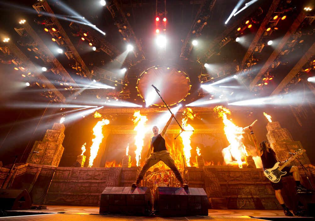 Iron Maiden Heute Abend den Auftritt beim Wacken Open Air im