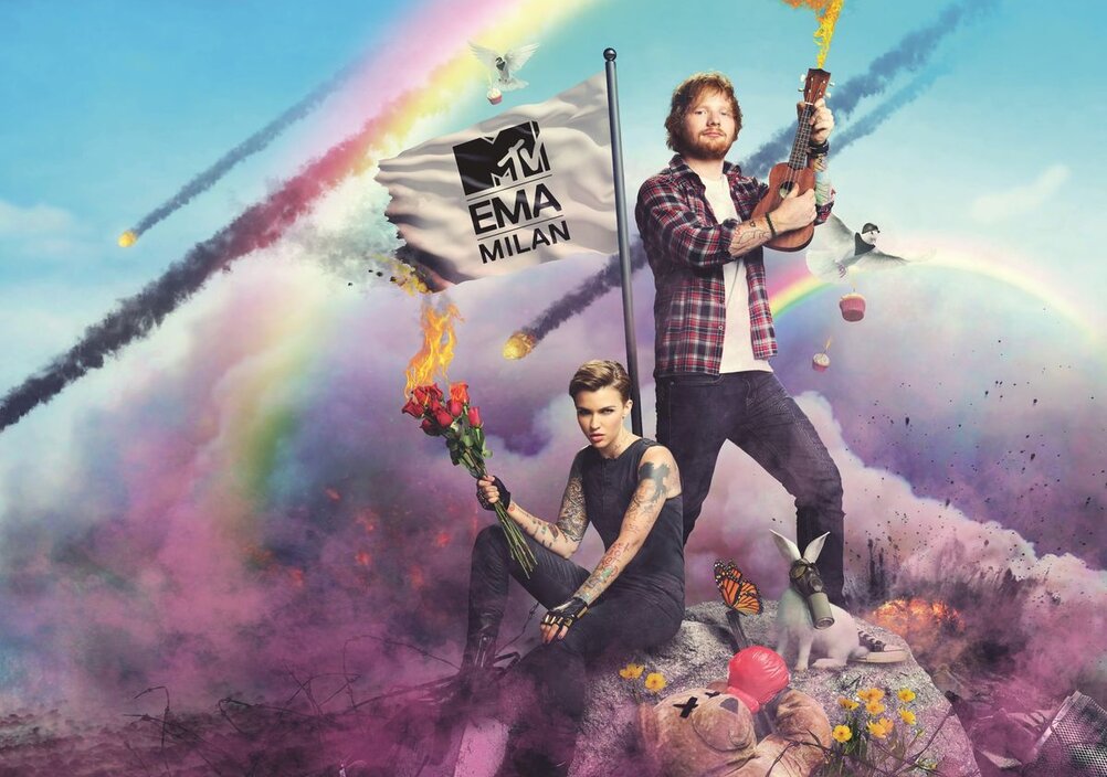 News-Titelbild - Ed Sheeran moderiert die MTV EMA in Mailand