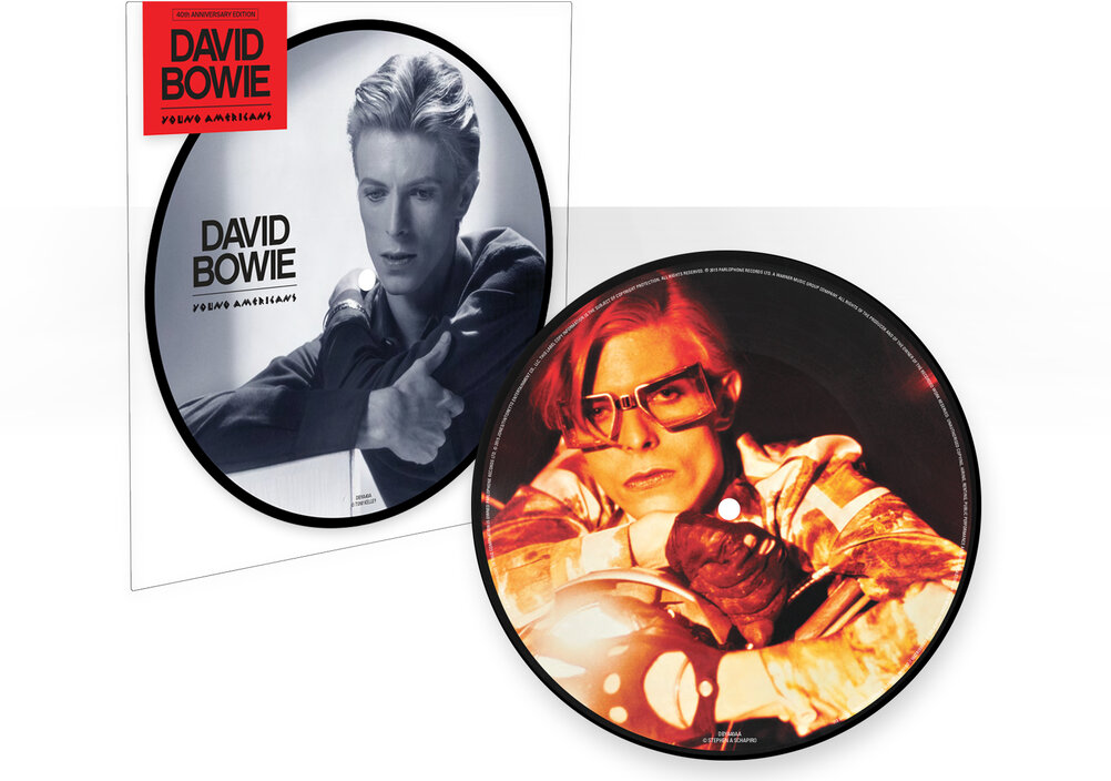 News-Titelbild - David Bowies Single "Young Americans" (1975) erscheint am 20.02. als 7-Zoll-Picture Disc
