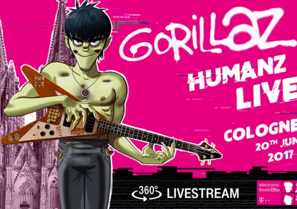 News-Titelbild - Heute Abend im Livestream aus Köln: Die erste Gorillaz-Show in 360 Grad