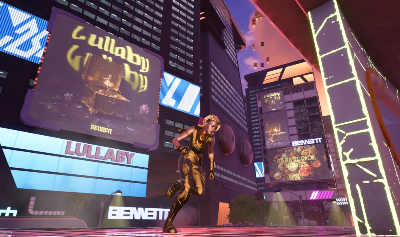 News-Titelbild - Warner Music schafft virtuelles Gaming-Erlebnis mit Bennett