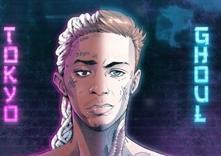 News-Titelbild - Gemeinsam mit Young Thug lebt Johnny Stevens in "Tokyo Ghoul" seine Rap-Seite aus