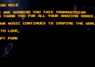 News-Titelbild - Daft Punk danken Nile Rodgers mit einem Video für "all deine großartigen Songs"