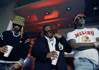 News-Titelbild - Drei Player, die ihr Ding machen: Gunna, Future und Young Thug im Video zu "pushin p"