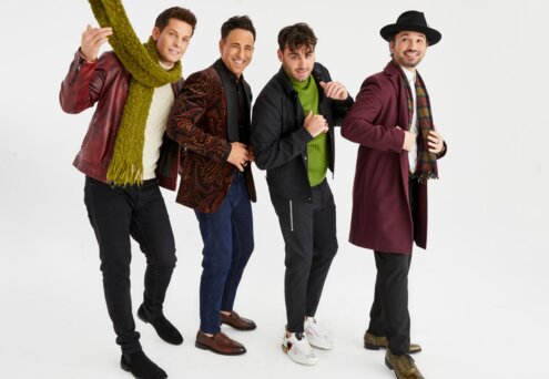 News-Titelbild - The Tenors und Tom Gaebel tun sich für "Here Comes Santa Claus" zusammen